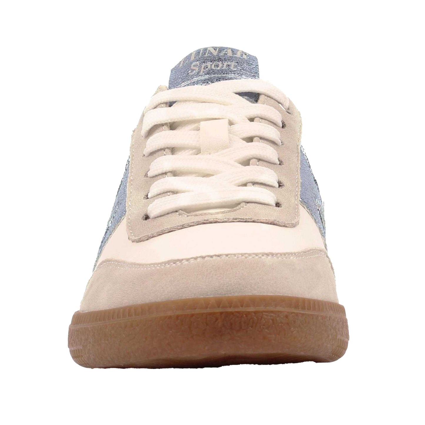 Grey - Back - Lunar Womens-Ladies Athena Trainers