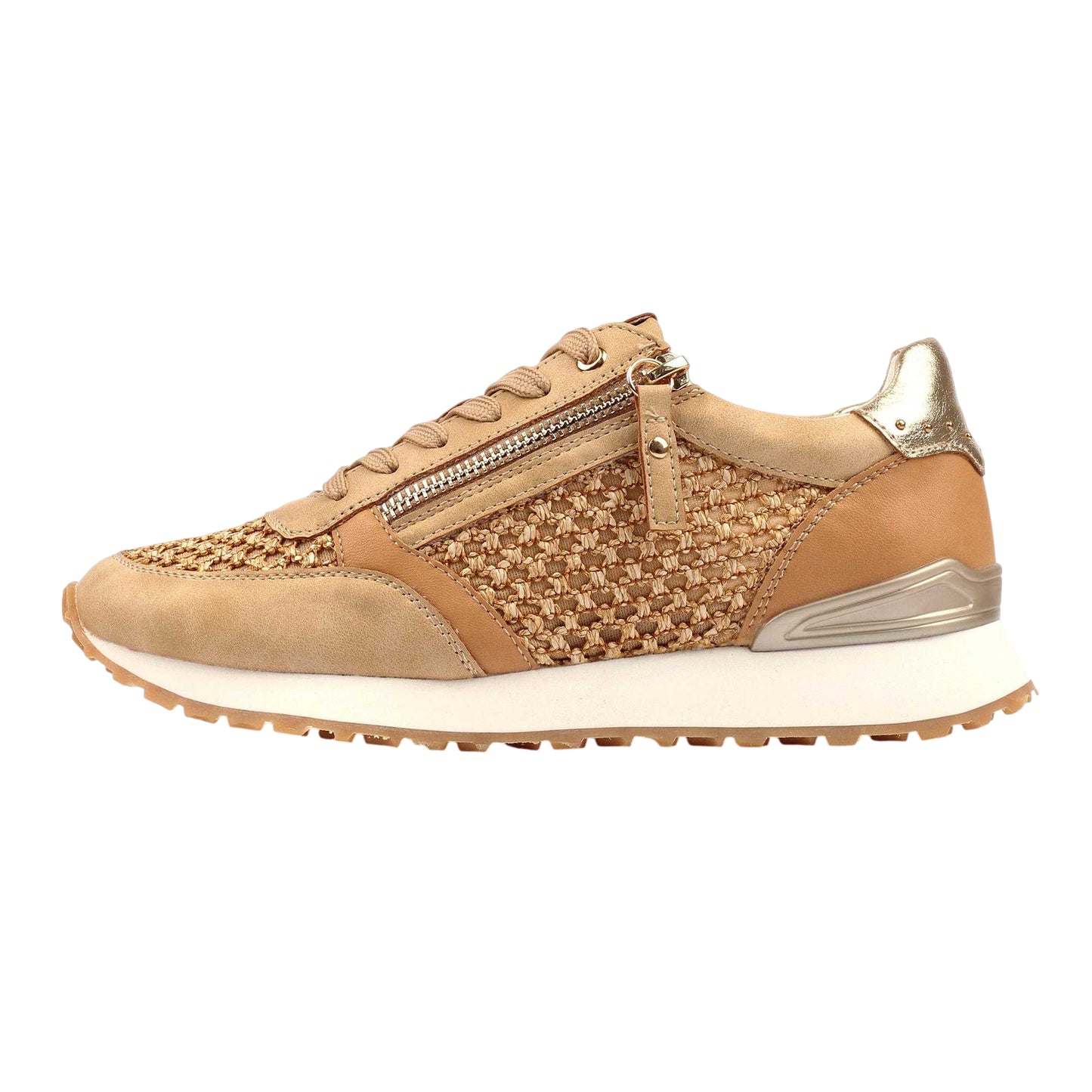 Camel - Back - Lunar Womens-Ladies Lara Trainers