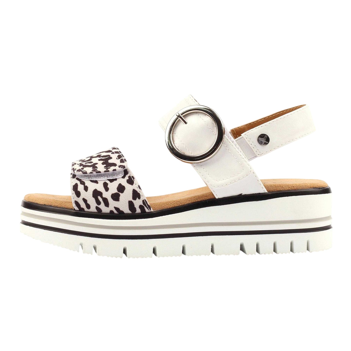 White - Back - Lunar Womens-Ladies Ronda Sandals