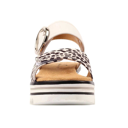 White - Side - Lunar Womens-Ladies Ronda Sandals