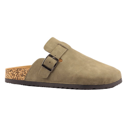 Green - Front - Lunar Womens-Ladies Veluna Leather Sandals