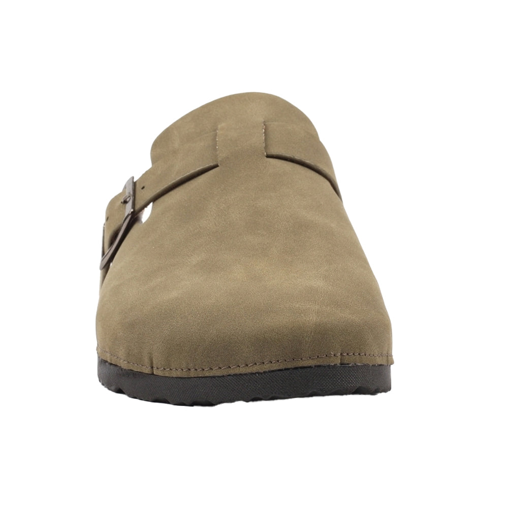 Green - Pack Shot - Lunar Womens-Ladies Veluna Leather Sandals