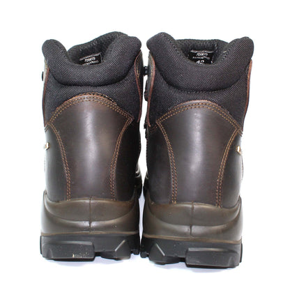 Brown - Side - Grisport Mens Everest Nubuck Walking Boots