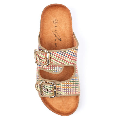 Khaki - Pack Shot - Lunar Womens-Ladies Relay Sandals