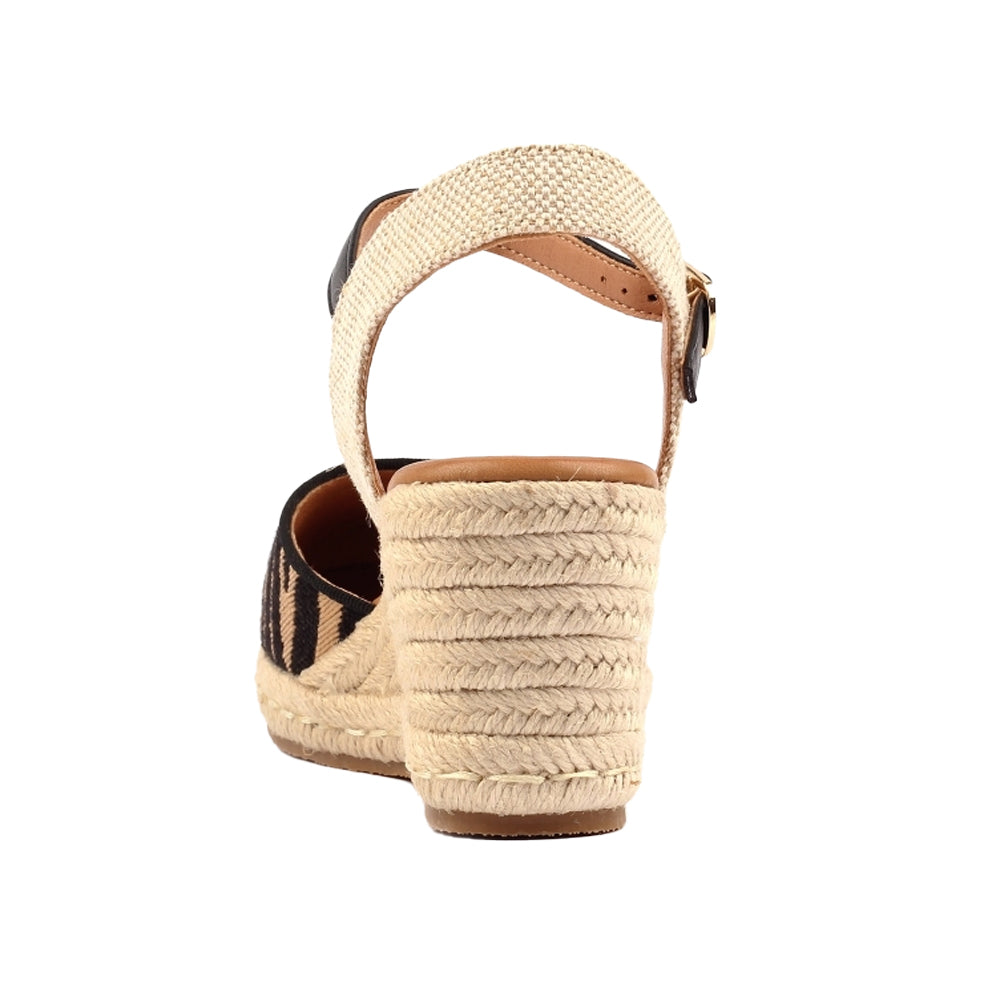 Black - Back - Lunar Womens-Ladies Goji Sandals