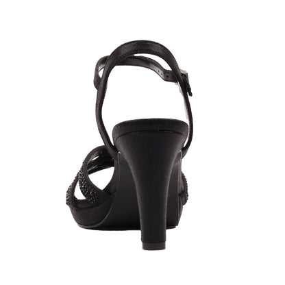 Black - Back - Lunar Womens-Ladies Rihanna High Heels