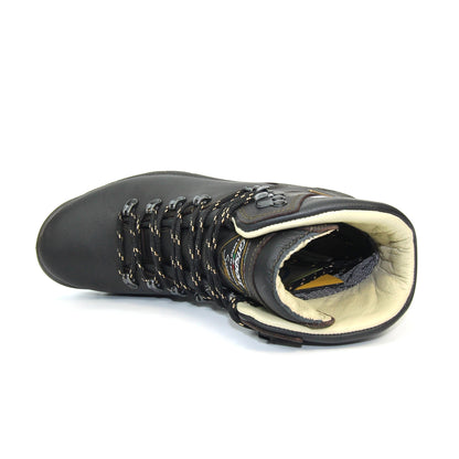 Brown - Pack Shot - Grisport Mens Crusader Waxy Leather Wide Walking Boots