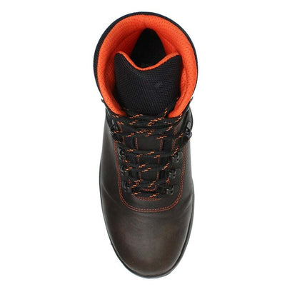 Brown - Lifestyle - Grisport Mens Expert Leather Safety Boots