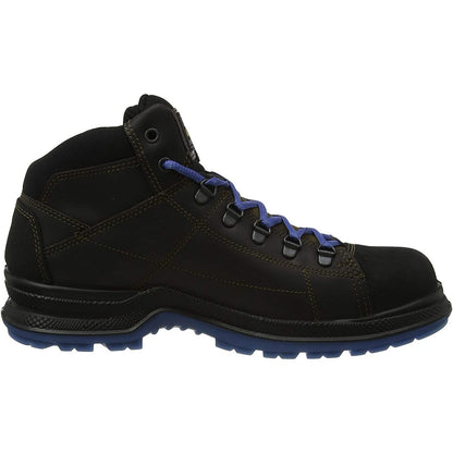 Black - Back - Grisport Mens Joiner Leather Safety Boots