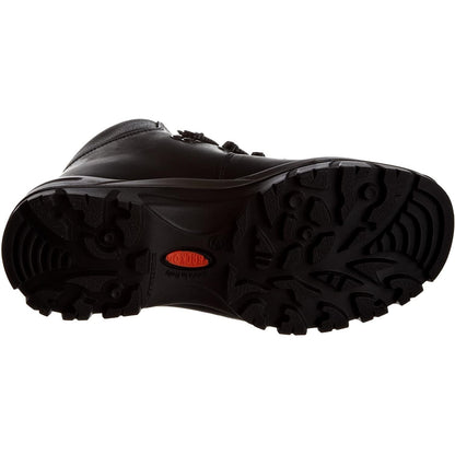 Black - Close up - Grisport Unisex Adult Peaklander Waxy Leather Walking Boots
