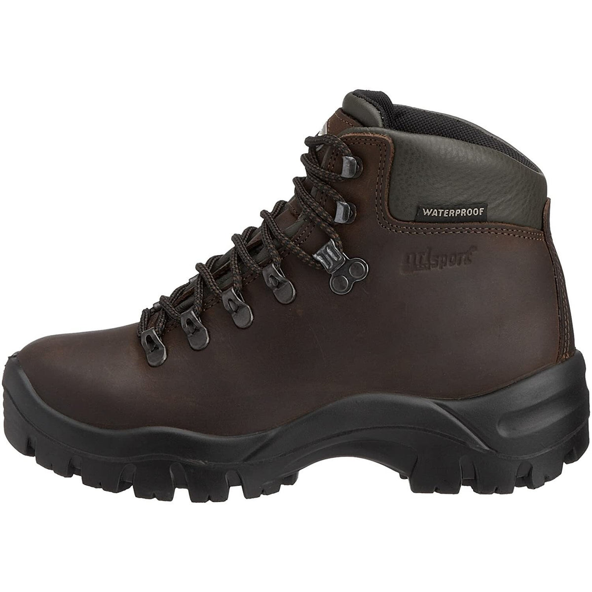 Brown - Lifestyle - Grisport Unisex Adult Peaklander Waxy Leather Walking Boots