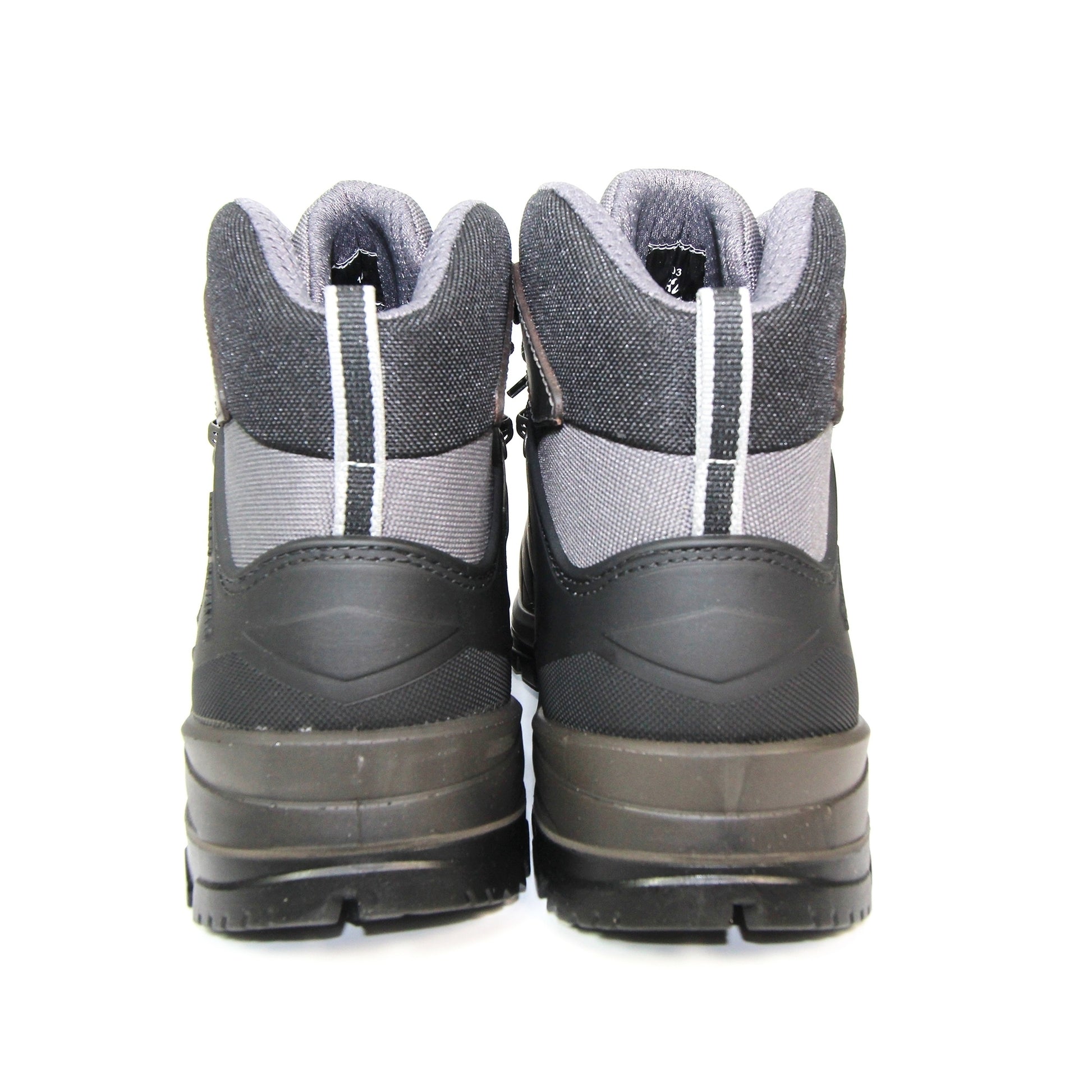 Brown - Pack Shot - Grisport Childrens-Kids Kratos-Hi Waxy Leather Walking Shoes
