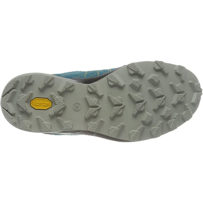 Pale Blue - Pack Shot - Grisport Womens-Ladies Treviso Suede Walking Shoes