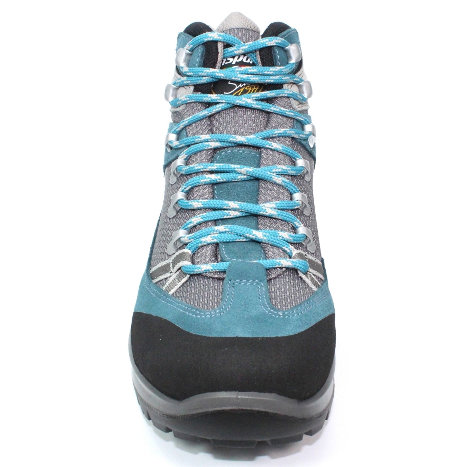 Blue - Close up - Grisport Womens-Ladies Atlanta Suede Walking Boots