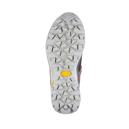 Grey-Black - Close up - Grisport Womens-Ladies Trident Suede Walking Shoes