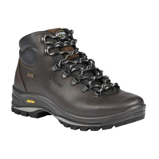 Brown - Front - Grisport Mens Fuse Waxy Leather Walking Boots