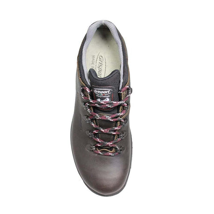Brown-Black - Side - Grisport Mens Dartmoor GTX Waxy Leather Walking Shoes