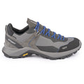 Grey-Charcoal - Back - Grisport Mens Trident Suede Walking Shoes
