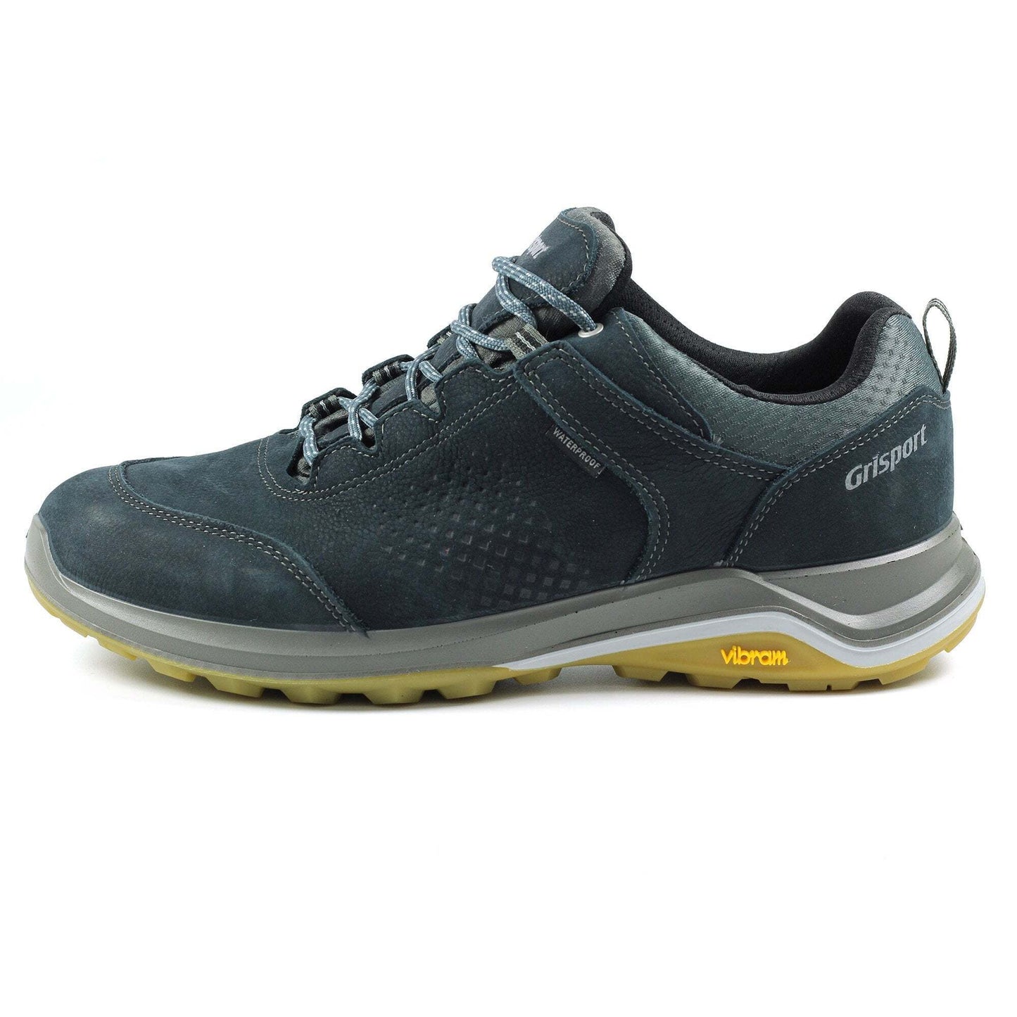 Blue - Lifestyle - Grisport Childrens-Kids Icarus Leather Walking Shoes