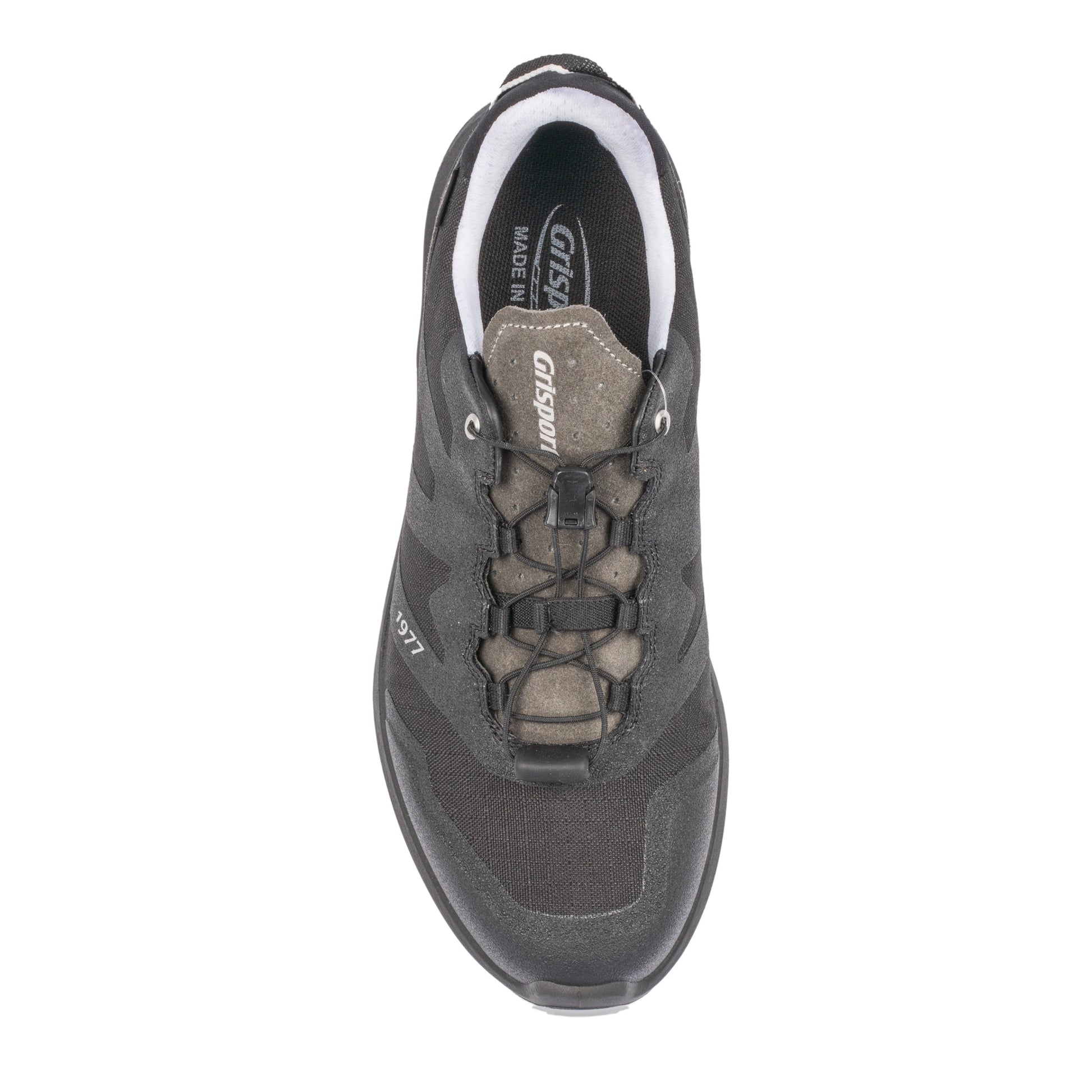 Black - Lifestyle - Grisport Mens Apache Suede Walking Shoes