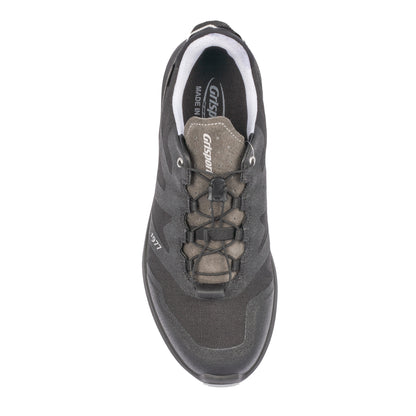 Black - Lifestyle - Grisport Mens Apache Suede Walking Shoes