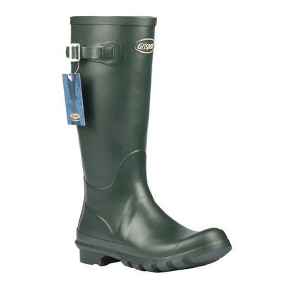 Green - Front - Grisport Unisex Adult Rubber Wellington Boots