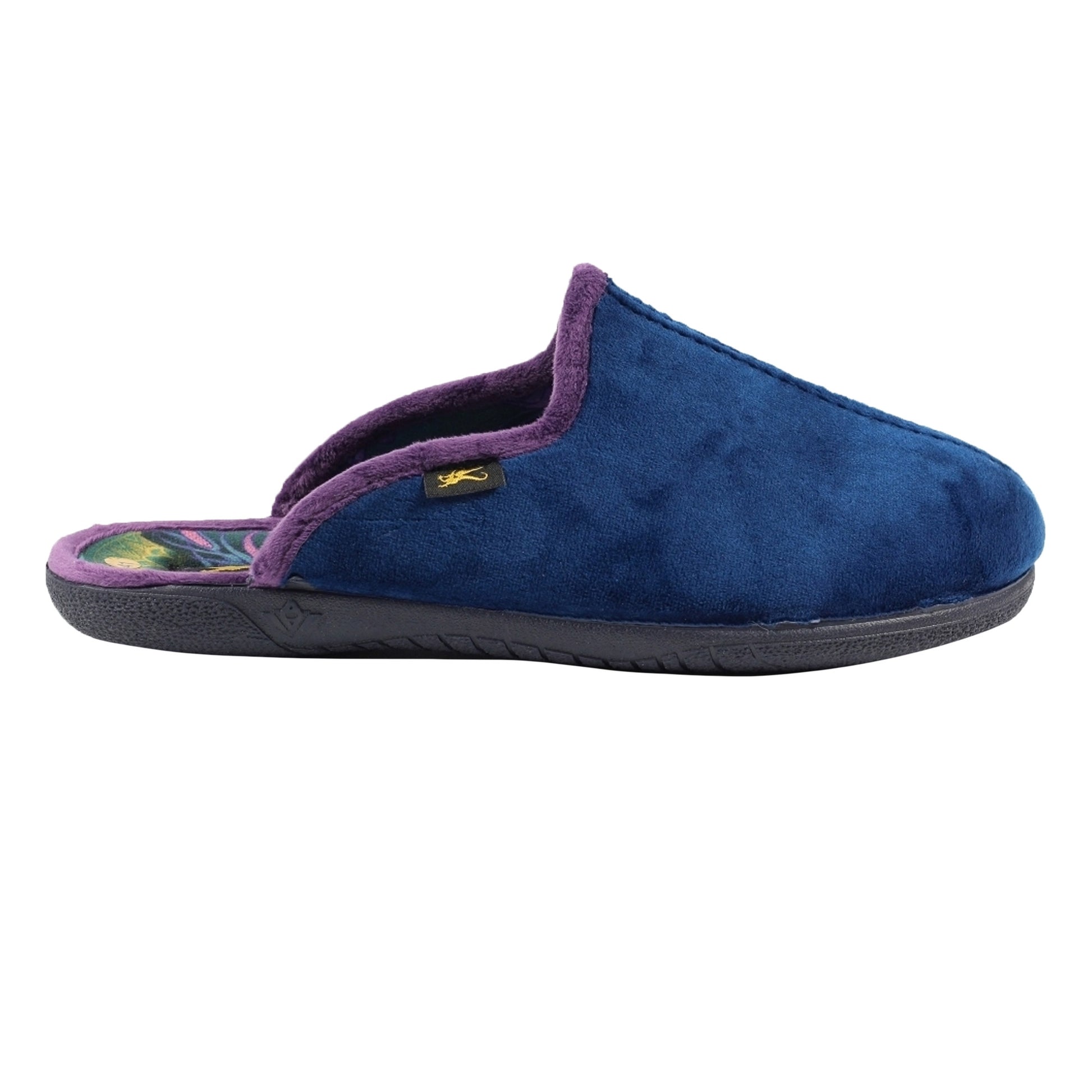 Blue - Back - Laurence Llewelyn-Bowen Mens Hans Slippers