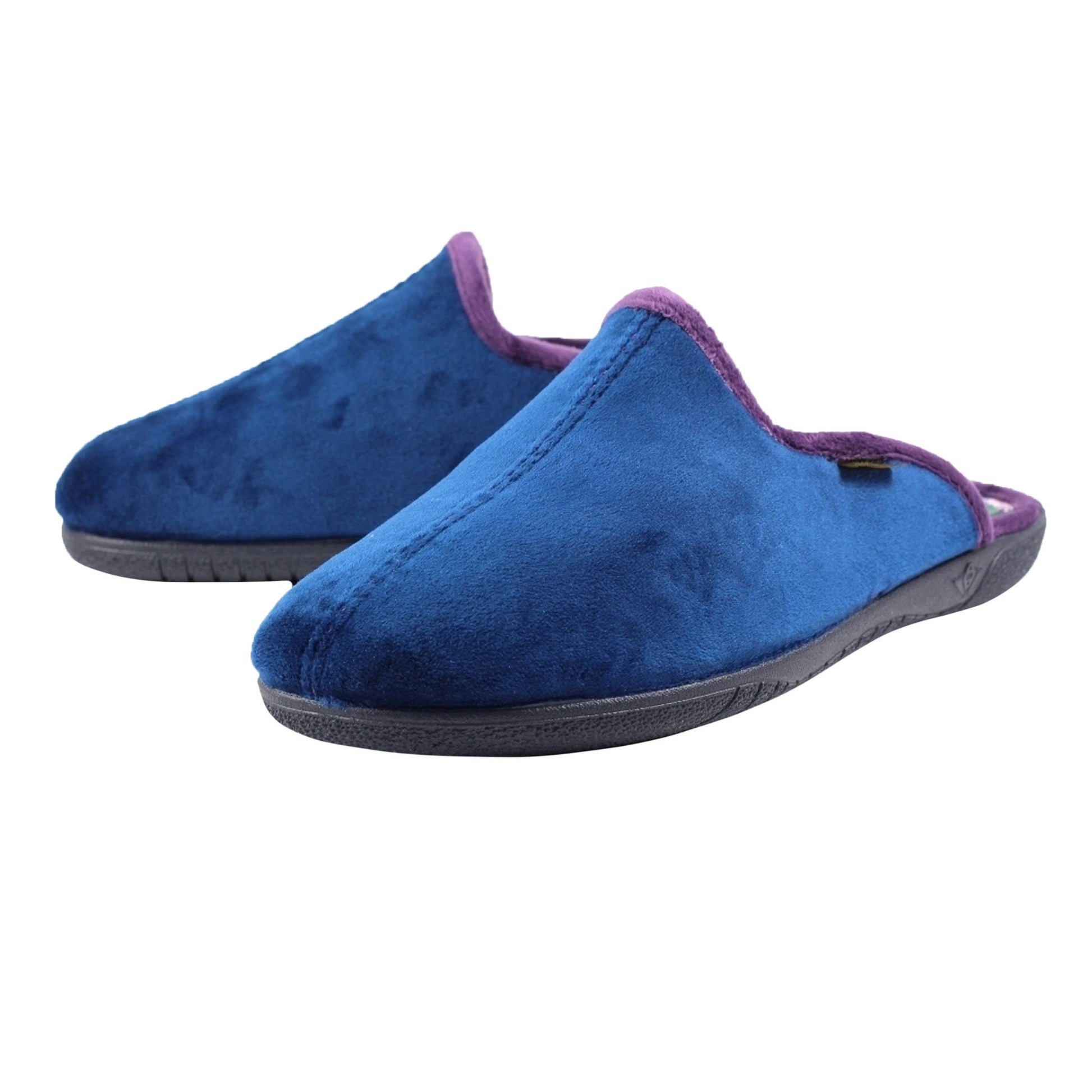 Blue - Close up - Laurence Llewelyn-Bowen Mens Hans Slippers