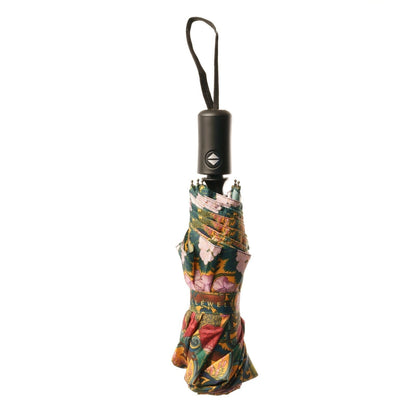 Contrail Green - Back - Laurence Llewelyn-Bowen Jungle Folding Umbrella