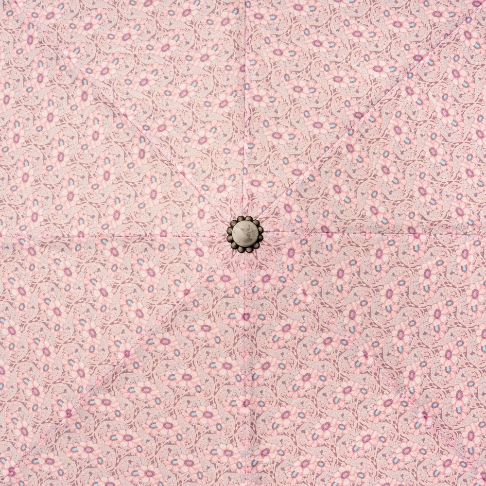 Nimbus Pink - Lifestyle - Laurence Llewelyn-Bowen Public Anemone Floral Folding Umbrella