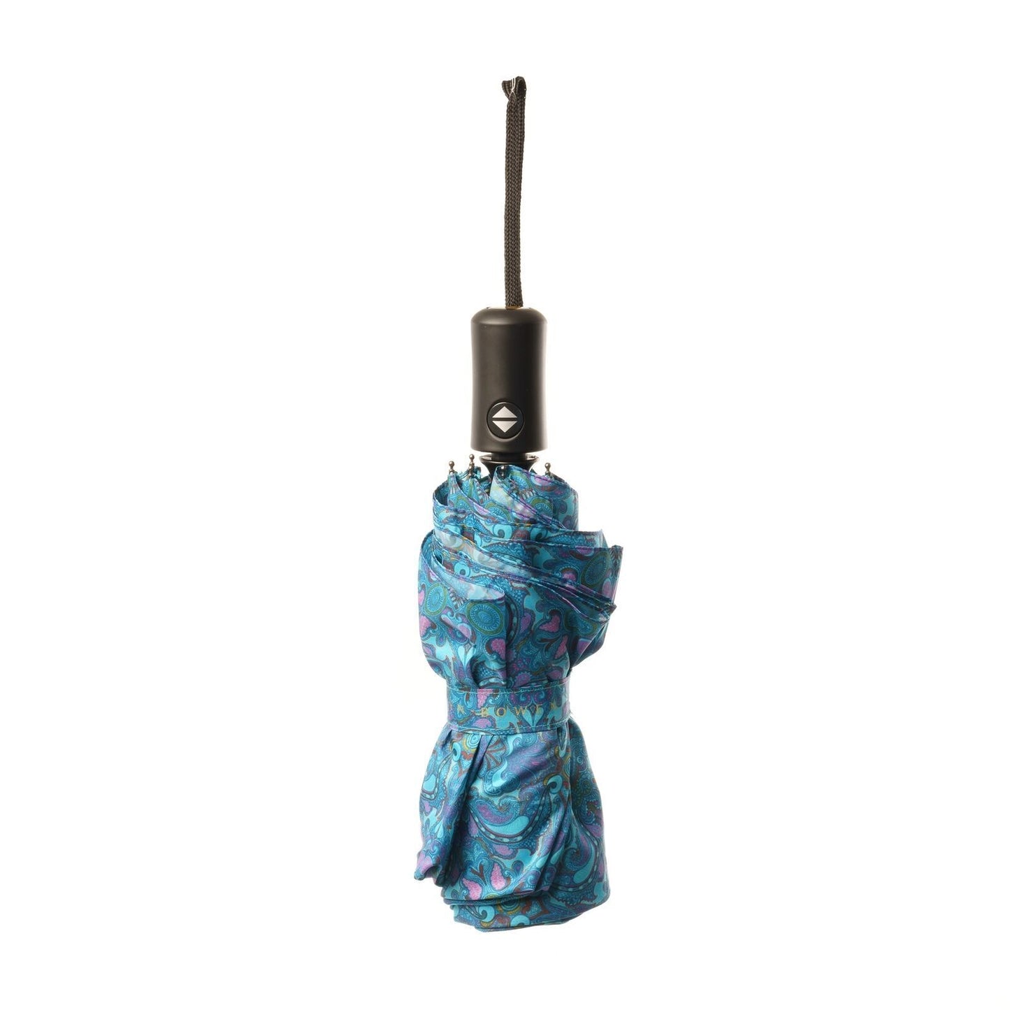 Cirrus Blue - Back - Laurence Llewelyn-Bowen Pericoloso Paisley Folding Umbrella