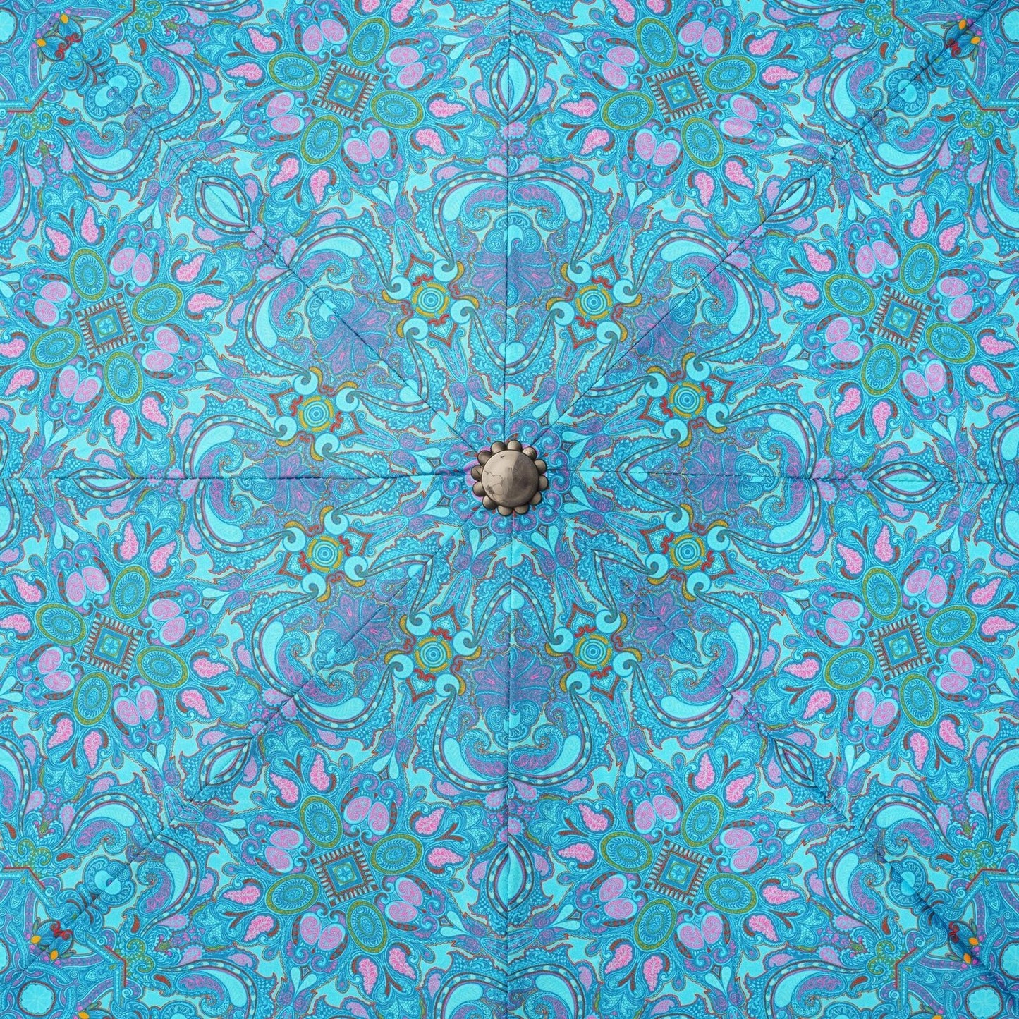 Cirrus Blue - Lifestyle - Laurence Llewelyn-Bowen Pericoloso Paisley Folding Umbrella