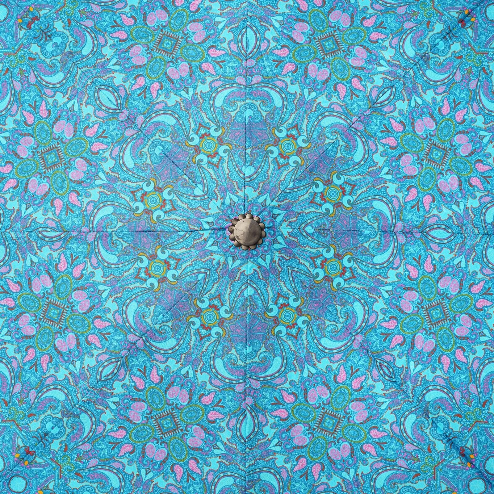 Cirrus Blue - Lifestyle - Laurence Llewelyn-Bowen Pericoloso Paisley Folding Umbrella