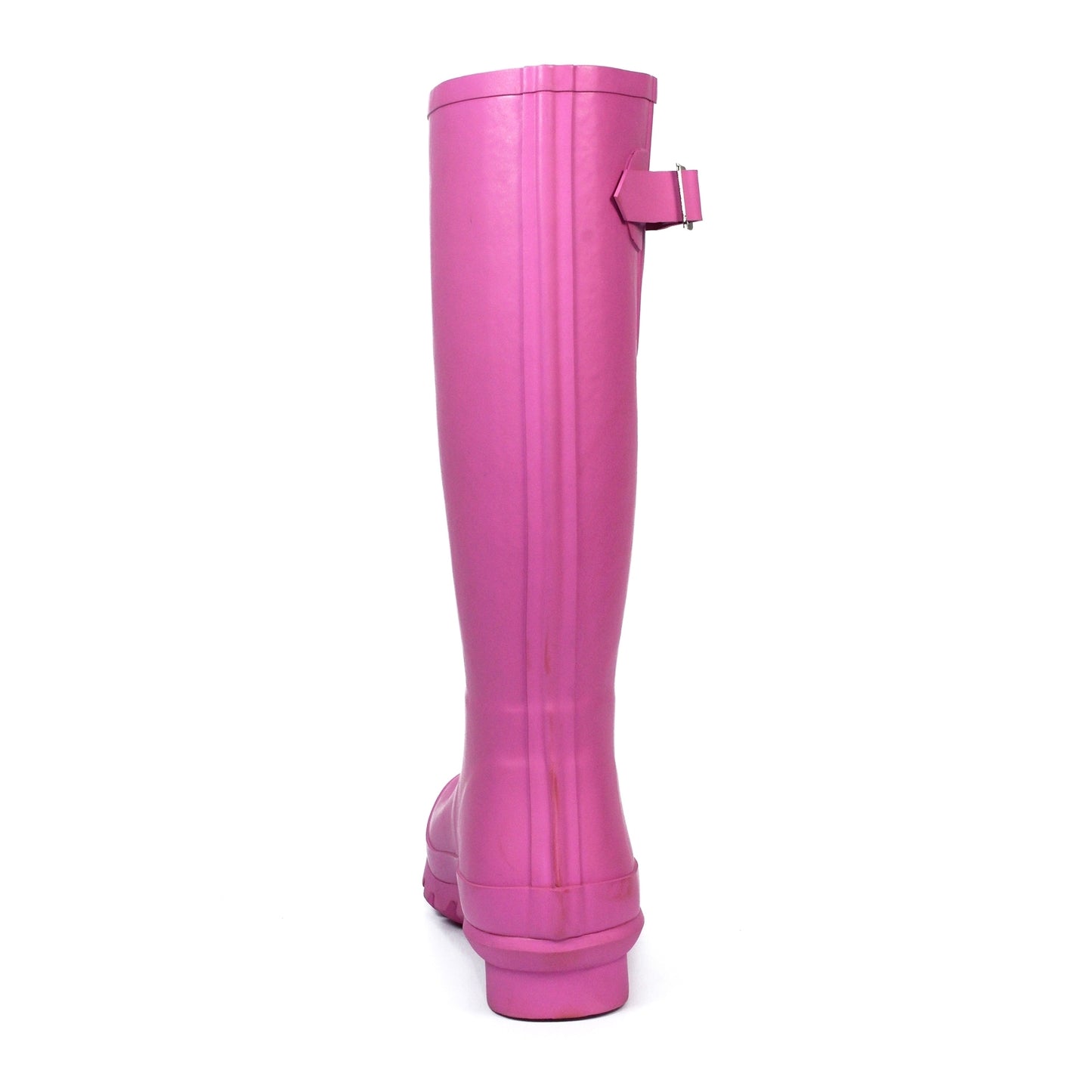 Pink - Side - Lunar Womens-Ladies Largo Rubber Wellington Boots