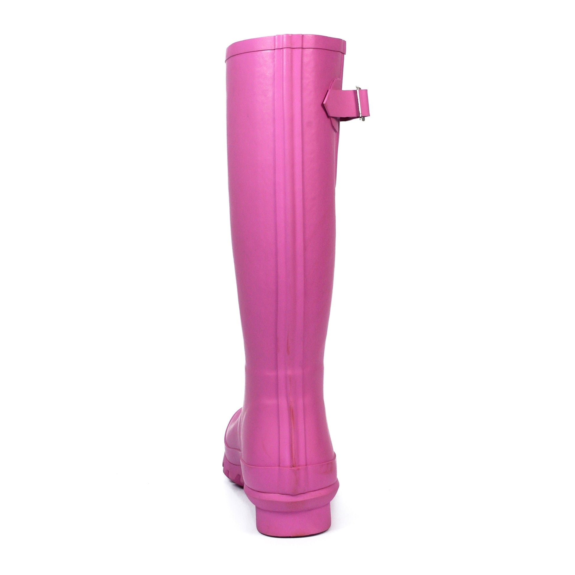 Pink - Side - Lunar Womens-Ladies Largo Rubber Wellington Boots