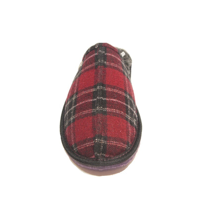 Red - Lifestyle - Lazy Dogz Mens Barkley Slippers