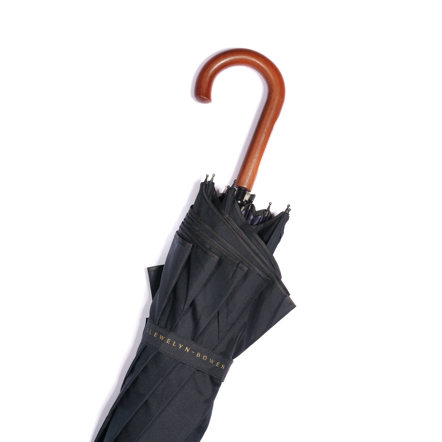 Black - Side - Laurence Llewelyn-Bowen Alto Facade Golf Umbrella
