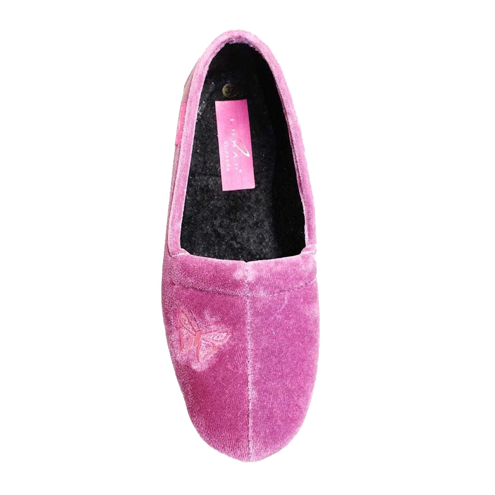 Heather - Lifestyle - Lunar Womens-Ladies Butterfly Slippers