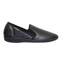 Black - Back - Goodyear Mens Slippers