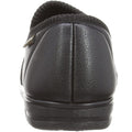 Black - Side - Goodyear Mens Slippers