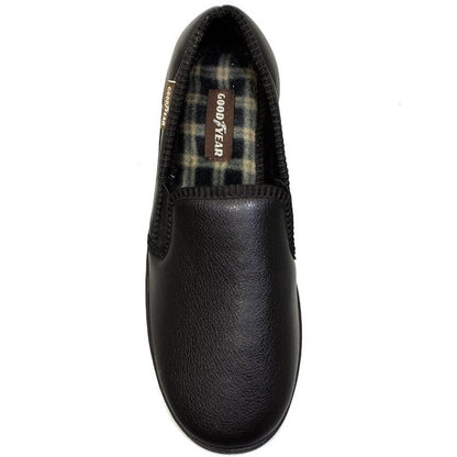 Black - Lifestyle - Goodyear Mens Slippers