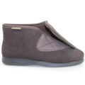 Brown - Pack Shot - Goodyear Mens Drake Slippers
