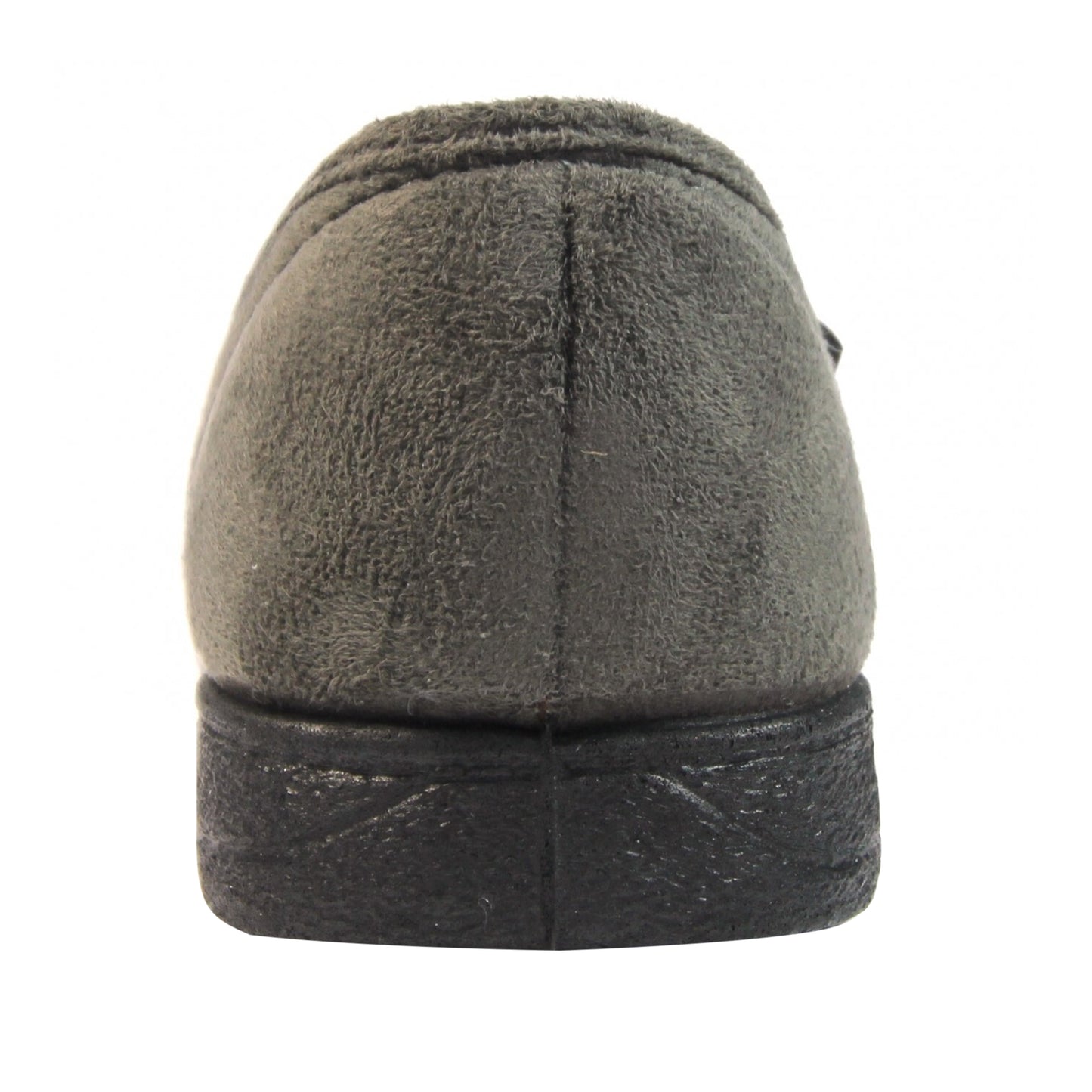 Grey - Side - Goodyear Mens Harrison Tweed Slippers