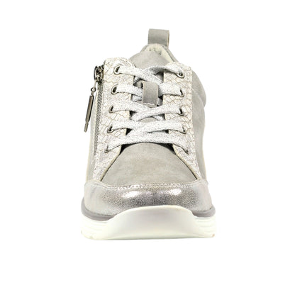 Silver - Pack Shot - Lunar Womens-Ladies Kiley Trainers
