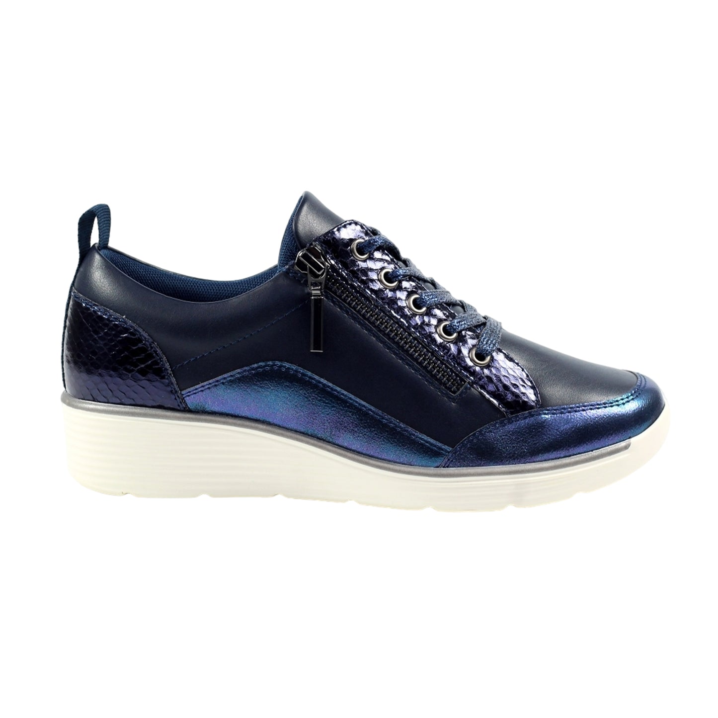 Navy - Lifestyle - Lunar Womens-Ladies Kiley Trainers