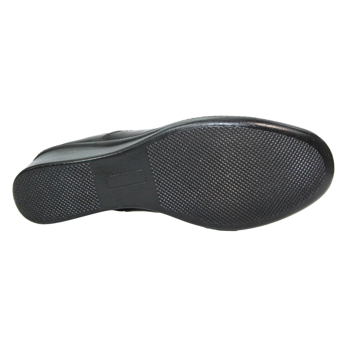 Black - Lifestyle - Lunar Womens-Ladies Deacon Leather Pumps