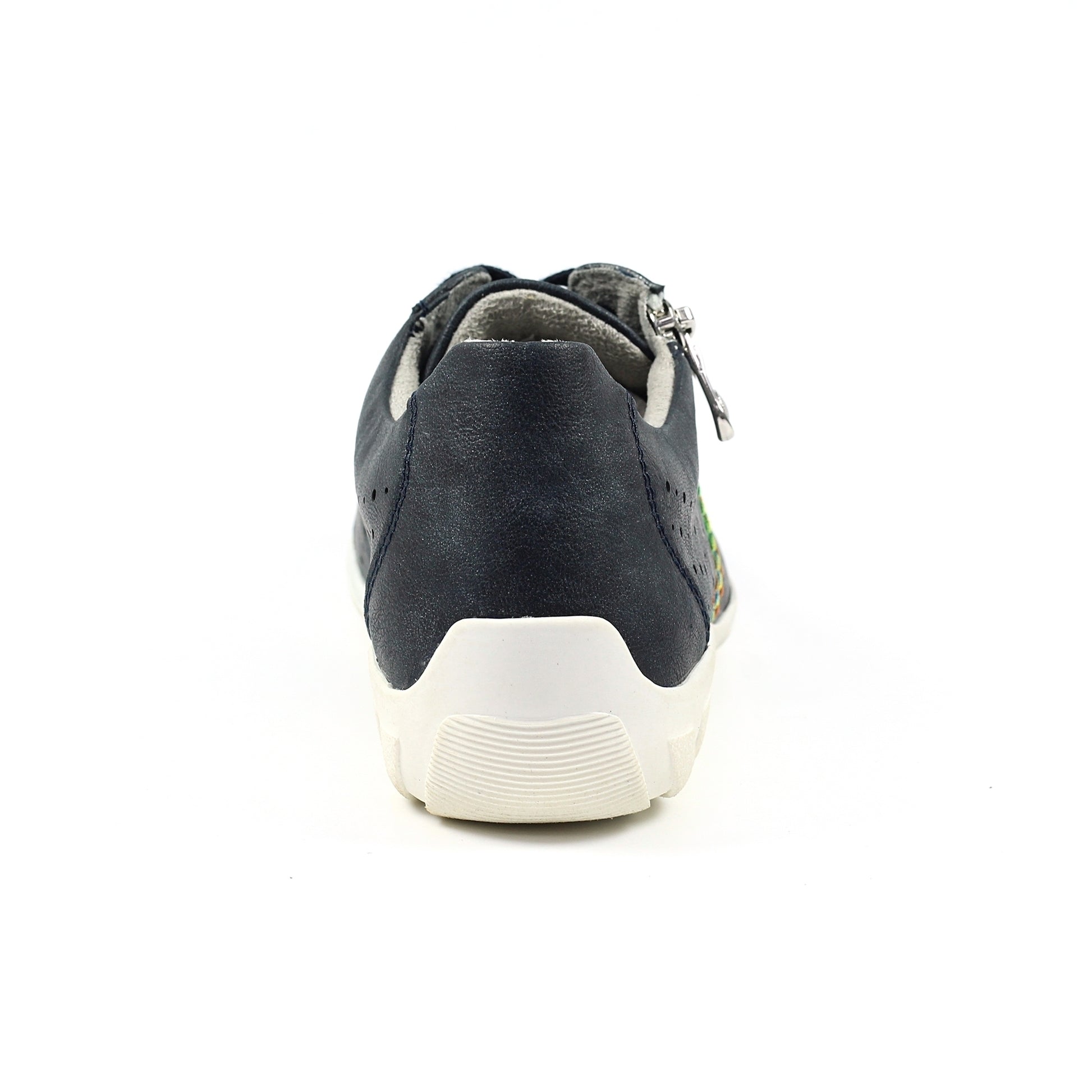 Navy - Side - Lunar Womens-Ladies Martina Trainers