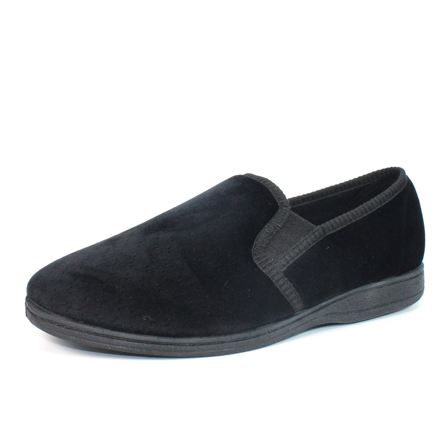 Black - Pack Shot - Goodyear Mens Tamar Slippers