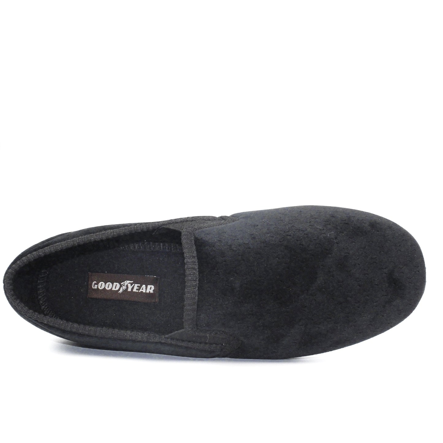 Black - Close up - Goodyear Mens Tamar Slippers