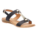 Black - Front - Lunar Womens-Ladies Renoir Sandals